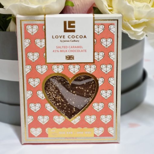 Love Heart (Salted Caramel) Chocolate Bar