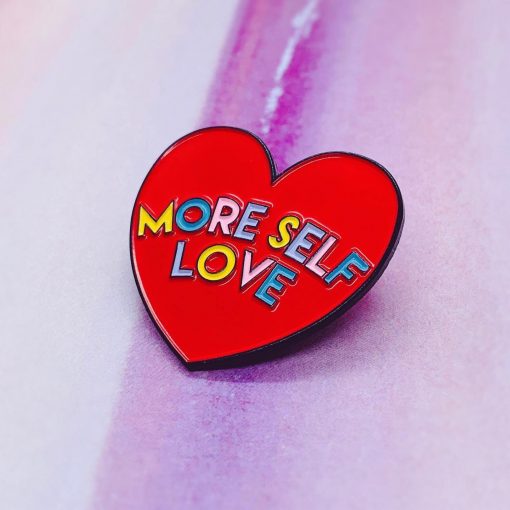 'More Self Love' Pin Badge